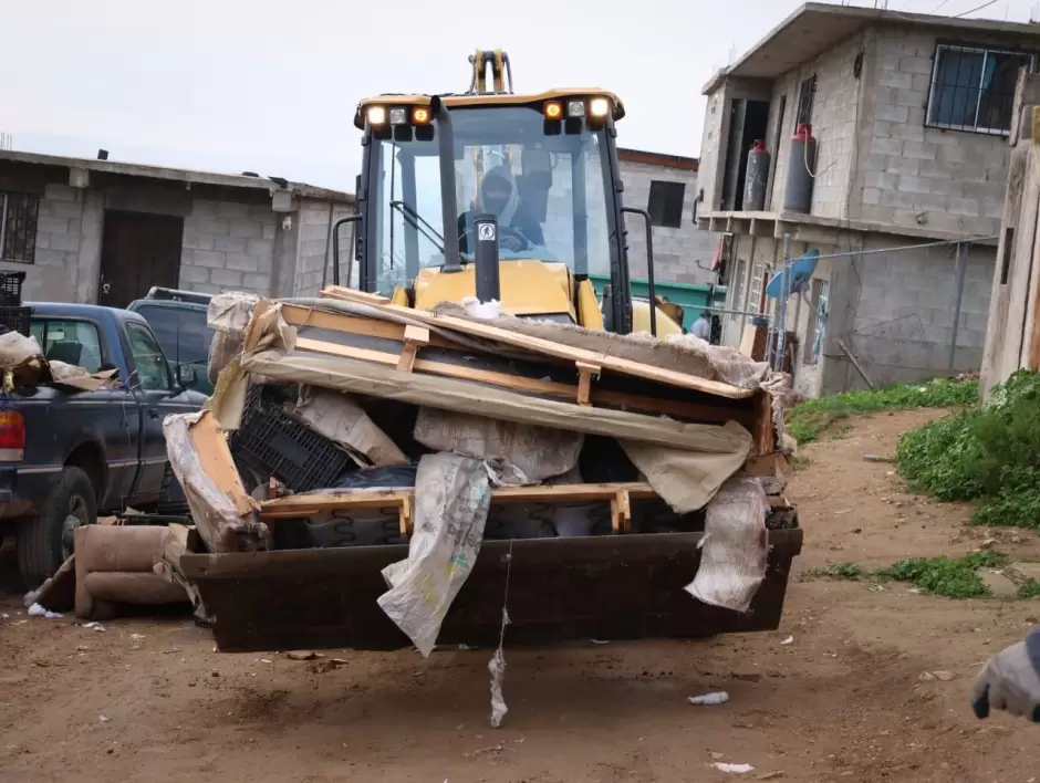 Recolecci�n de toneladas de basura en distintas colonias