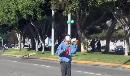 Menor trabajando