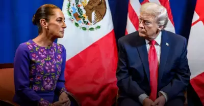 Claudia Sheinbaum y Donald Trump
