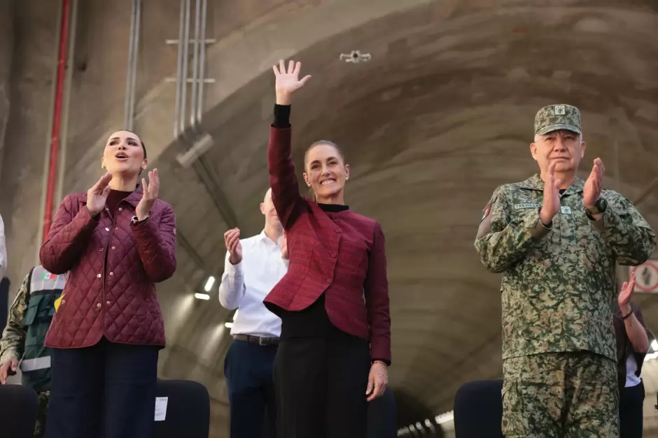 Inauguraci�n de la primera etapa del viaducto elevado de Tijuana