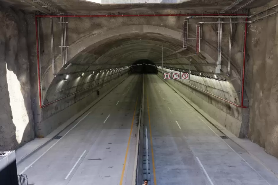 Inauguraci�n de la primera etapa del viaducto elevado de Tijuana