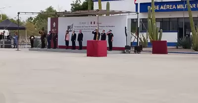 Cambio de mando en la Base A�rea N�mero 18 de la Fuerza A�rea Mexicana