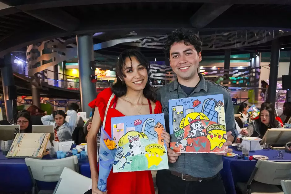 Noche de colores al estilo anim�