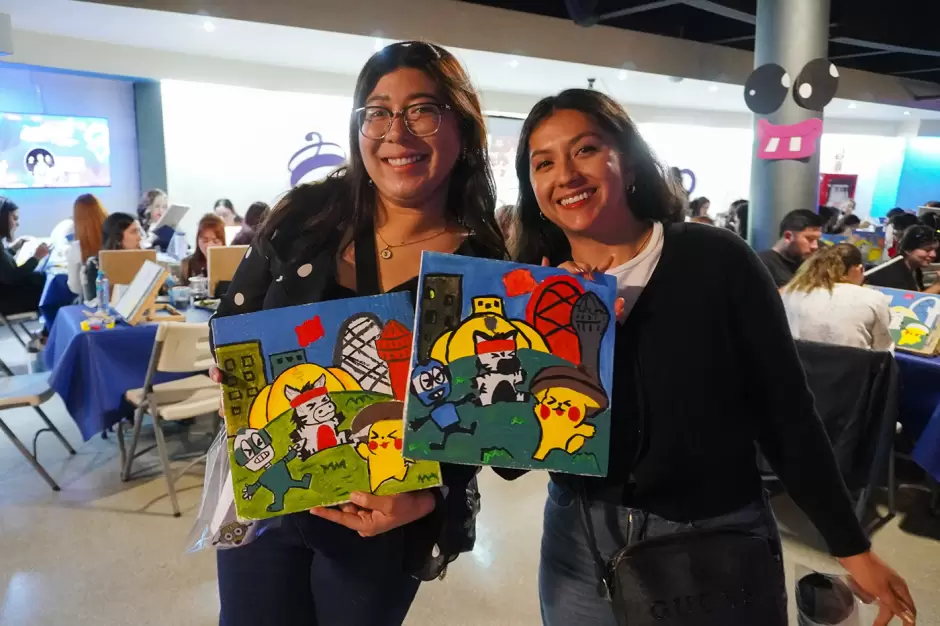 Noche de colores al estilo anim�