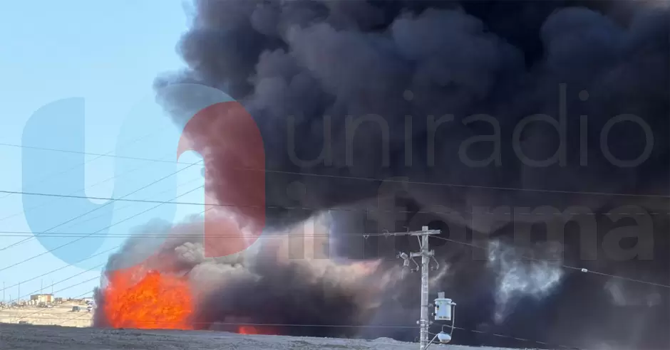 Incendio en ducto de Pemex provoc� evacuaciones preventivas en Rosarito