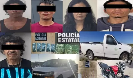 Detenidos.