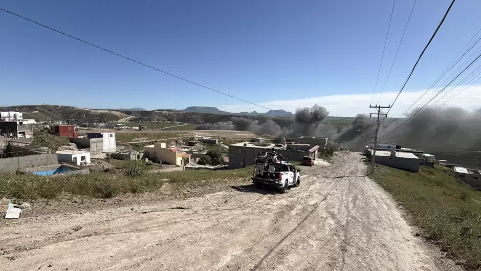 Explosi�n en ducto de Pemex en Rosarito