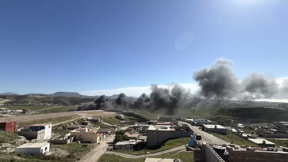 Explosi�n en ducto de Pemex en Rosarito