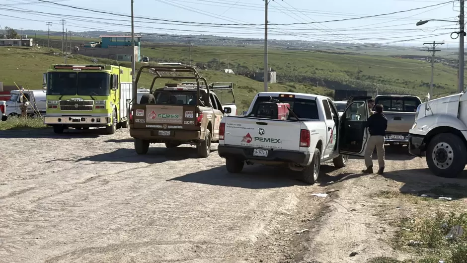 Explosi�n en ducto de Pemex en Rosarito