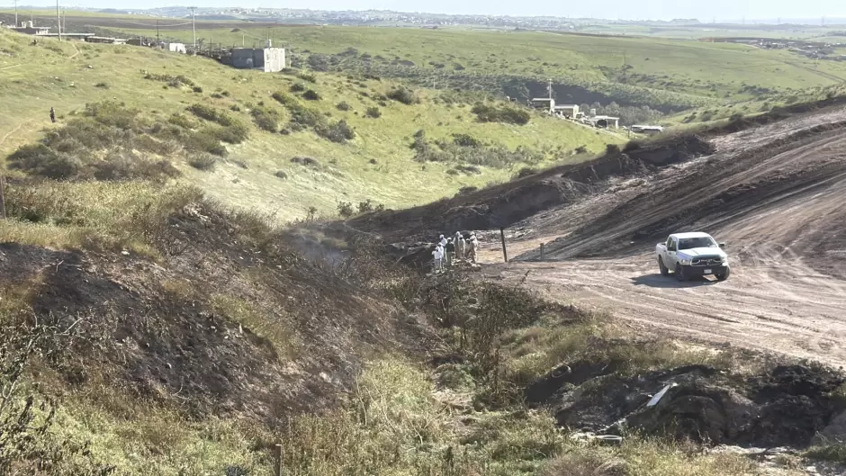 Explosi�n en ducto de Pemex en Rosarito