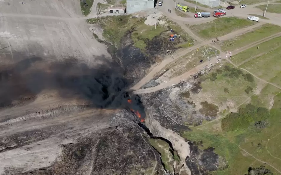 Explosi�n en ducto de Pemex en Rosarito
