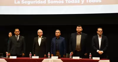 Ceremonia de graduaci�n de la VI generaci�n de la Maestr�a en Ciencias Forenses