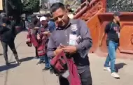 VIDEO Gu�as tur�sticos tiran chalecos tras detenci�n del alcalde de Tequila