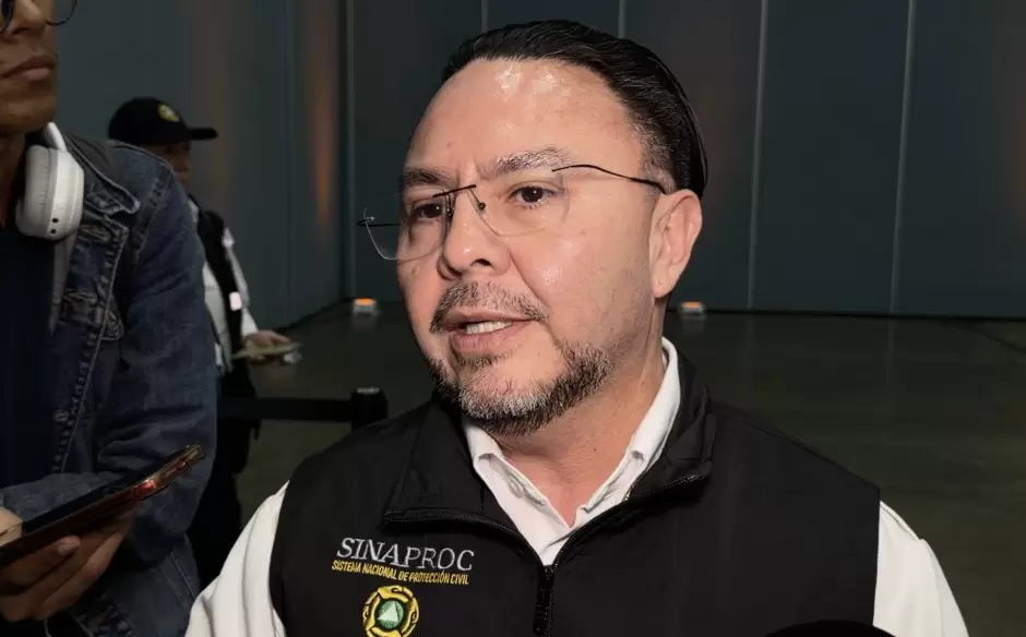 Jos� Salvador Cervantes, director de Protecci�n Civil de Baja California