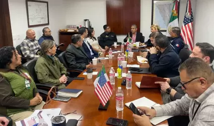 Coordinaci�n con agencias de Estados Unidos para fortalecer seguridad fronteriza