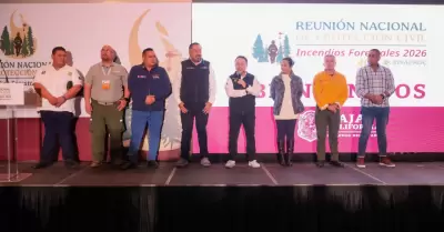 Reuni�n nacional de Protecci�n Civil por la temporada de incendios forestales 20