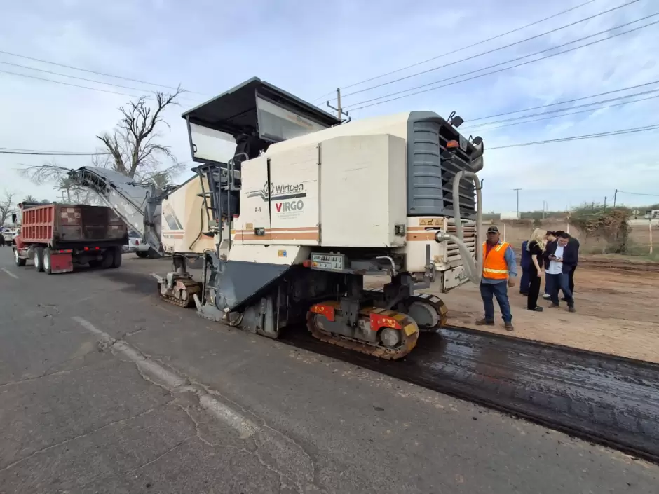 Modernizaci�n de la carretera a Bah�a de Kino
