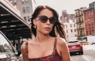 Majo Aguilar viste Carolina Herrera en su debut en la Fashion Week de Nueva York