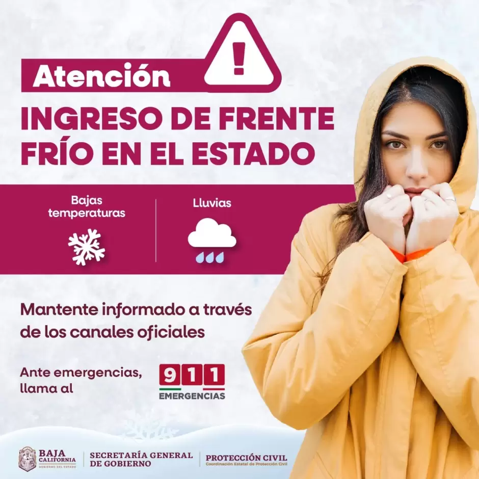 Nuevo frente fr�o