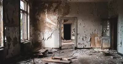 Casa abandonada.