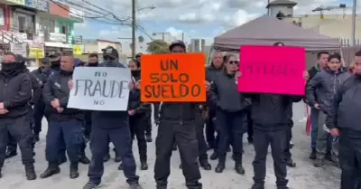 Manifestaci�n de custodios