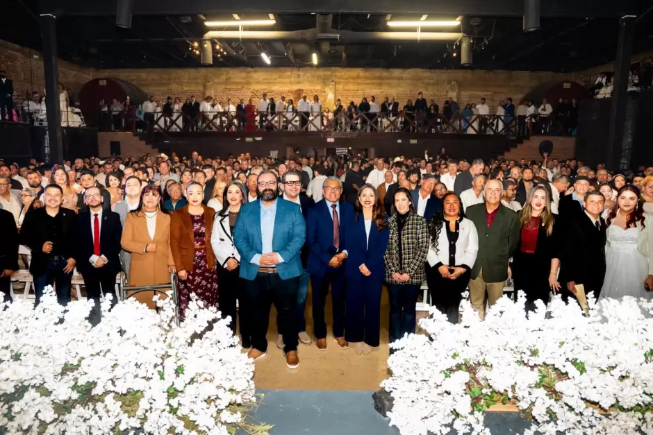 Ceremonia de matrimonios colectivos