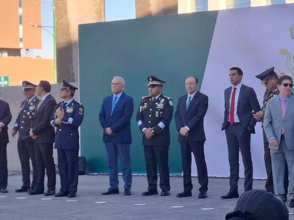 Ceremonia por el D�a de La Bandera