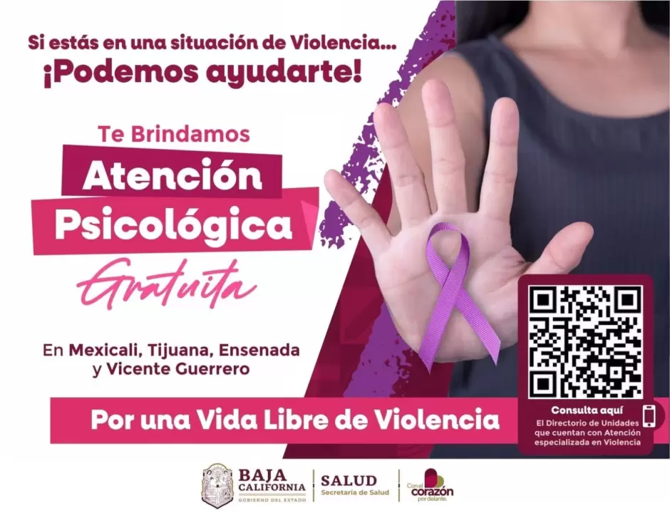 Invitan a solicitar apoyo profesional en casos de violencia de g�nero