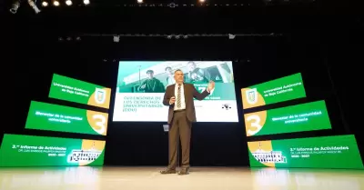 Rector de la UABC presenta su tercer informe de actividades