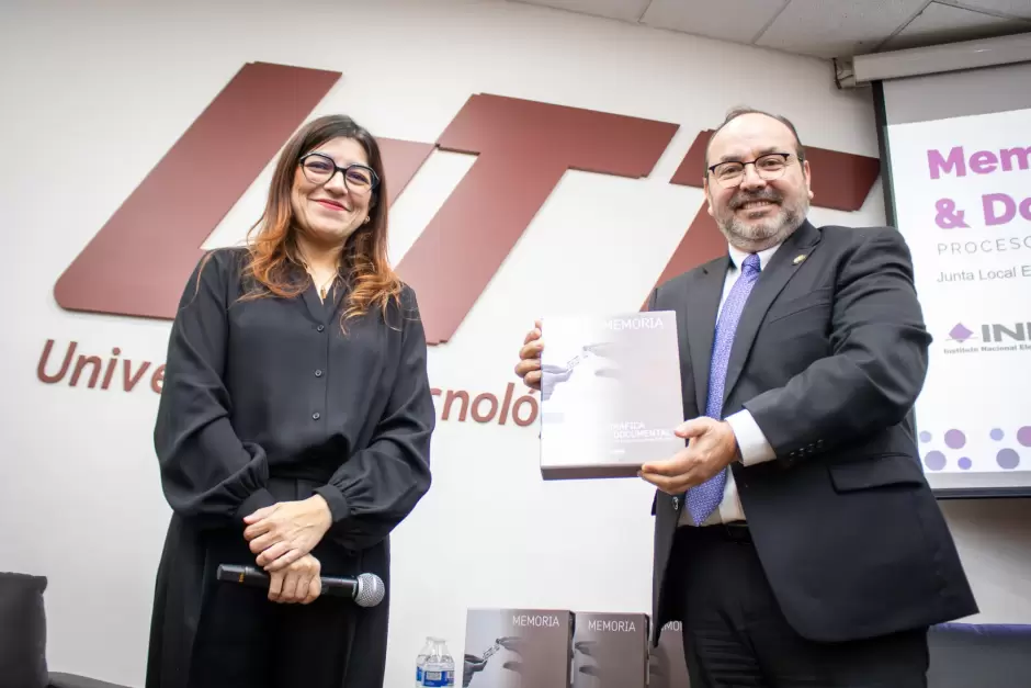 INE BC presenta en UTT Memoria Gr�fica y Documental del Proceso Electoral Concurrente 2023-2024