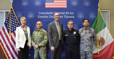 Afinan detalles de seguridad SSCBC y Consulado de EU en Tijuana