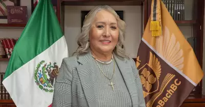 Mar�a Teresa Banda Ba�uelos, nueva directora general de Cobach Baja California.