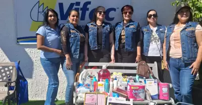 Club de motociclistas Caballeros realizaron la entrega de apoyos a la organizaci