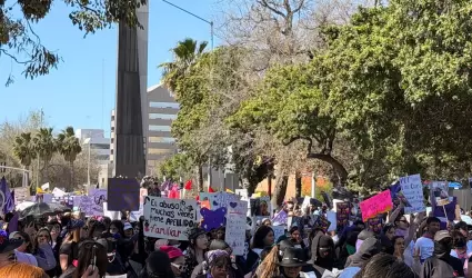 Marcha del 8M contra la violencia