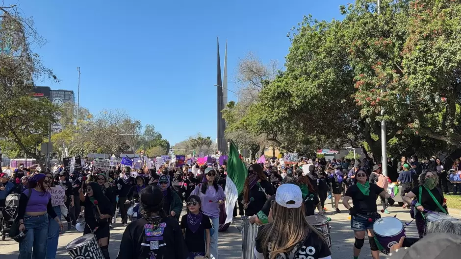 Marcha del 8M contra la violencia