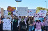 8M en Hermosillo deja consignas, pintas y exigencias contra la violencia de g�nero
