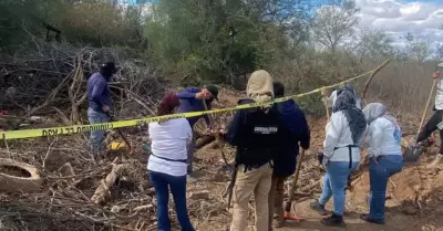 Hallan cuerpo de un hombre cubierto con ramas y le�a