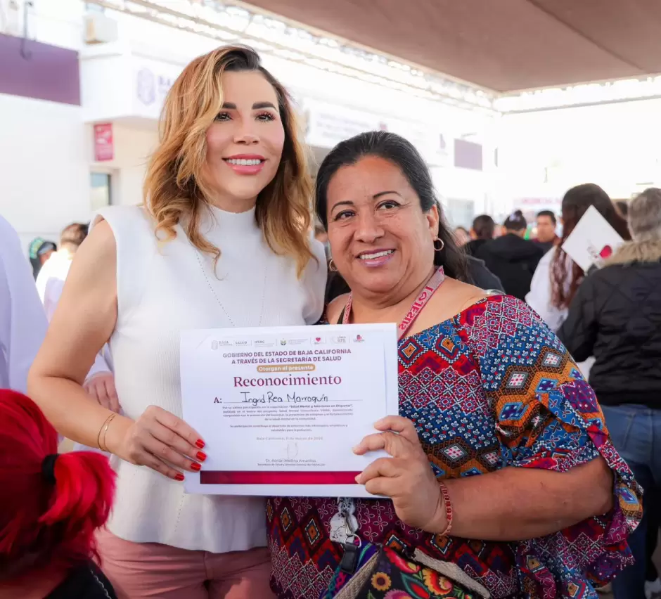Destaca Baja California con modelo de salud mental comunitario