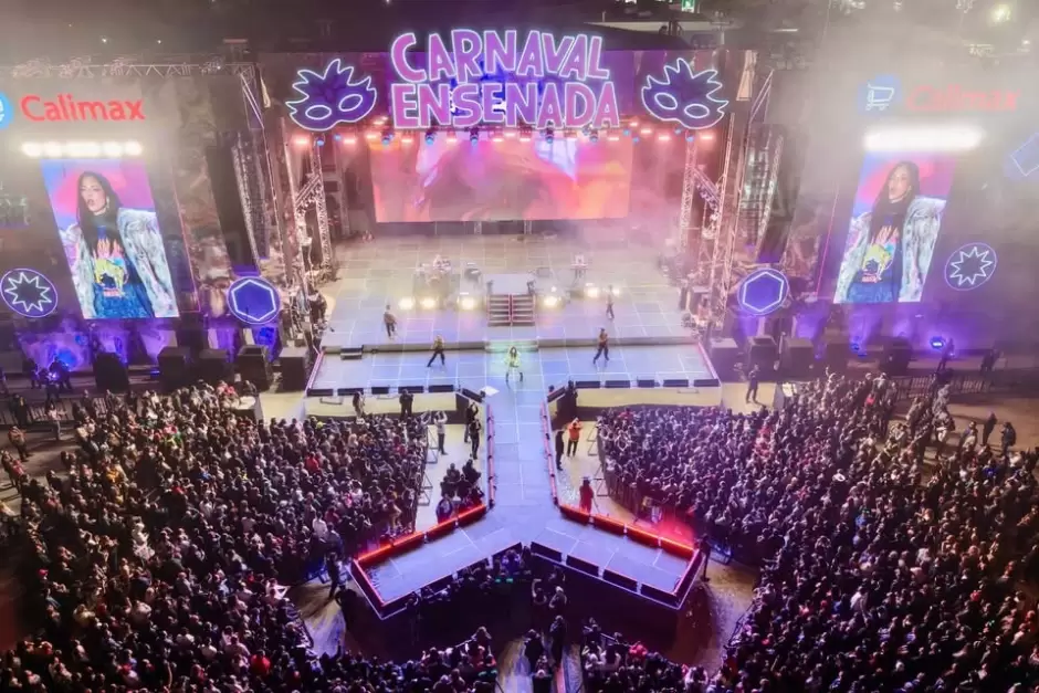 concierto de Paty Cant� en el Gran Carnaval de Ensenada 2026