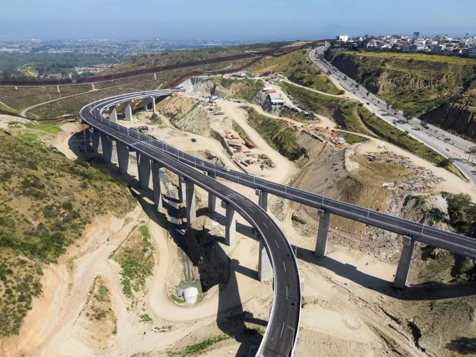 Aperturan en su totalidad viaducto elevado de Tijuana