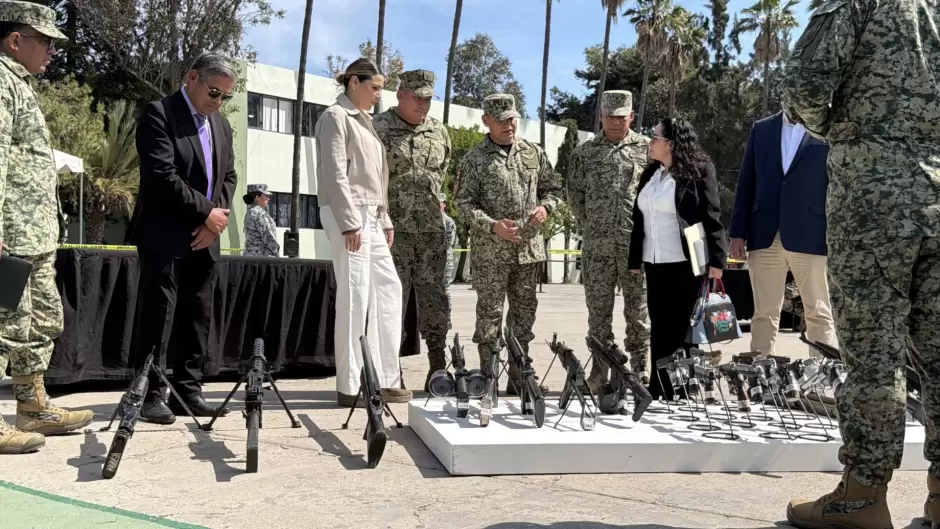 Sedena destruye m�s de 1,700 armas en Tijuana; 70% proven�an de Estados Unidos