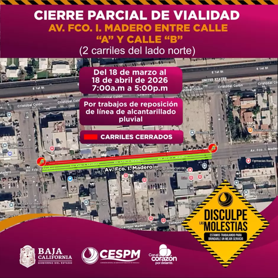 Cierres viales
