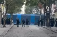 Centro Hist�rico de CDMX amanece blindado ante megamarcha de la CNTE