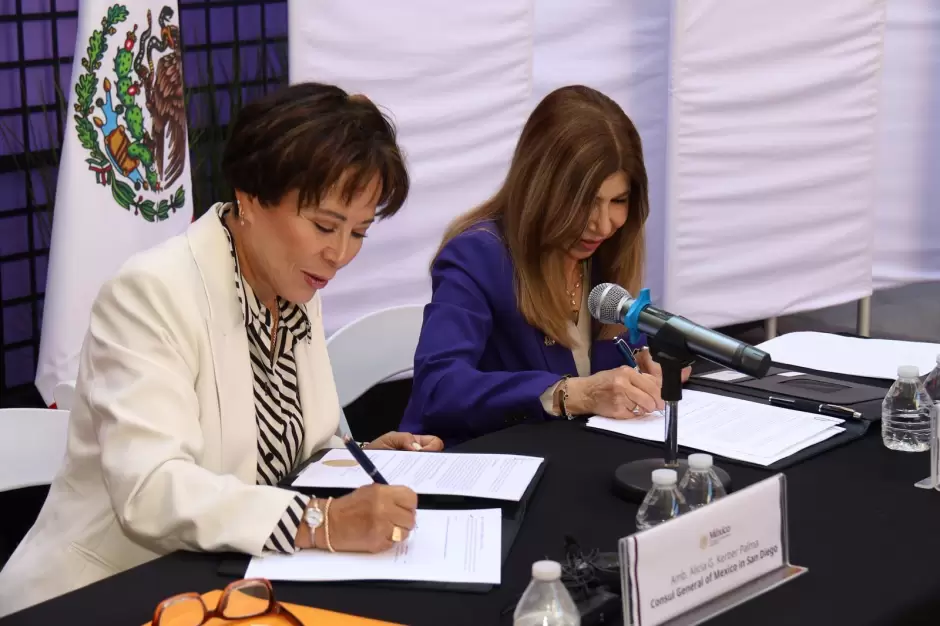 Fiscal�a, One Safe Place y Consulado de M�xico refuerzan apoyo a v�ctimas con acuerdo actualizado