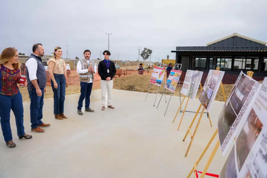 Plan de atenci�n integral en San Quint�n con infraestructura el�ctrica y educativa