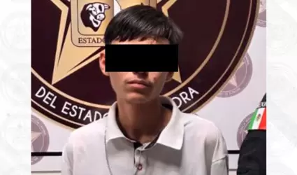 Detenido.