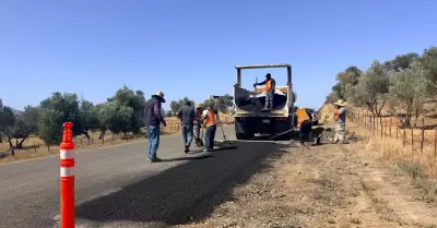 Rehabilita Sidurt BC carreteras alimentadoras en el Valle de Guadalupe