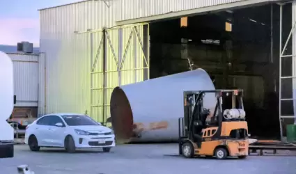 Explosi�n en el parque industrial