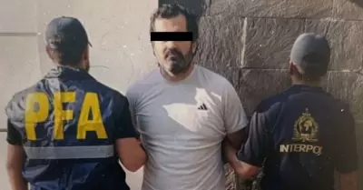 Fernando Far�as Laguna, detenido en Argentina
