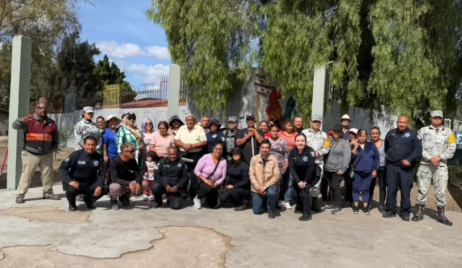 SSPCM rescata parque en La Morita con acciones de limpieza y seguridad